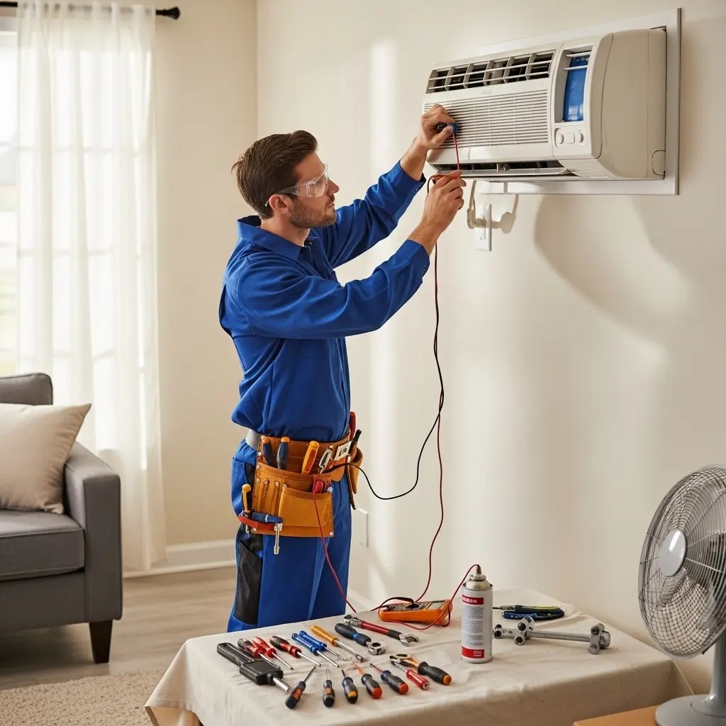 Sincan Ariston Ariston klima gaz dolumu ve bakım – Enerji verimliliği artırıldı. - Teknik servis örneği